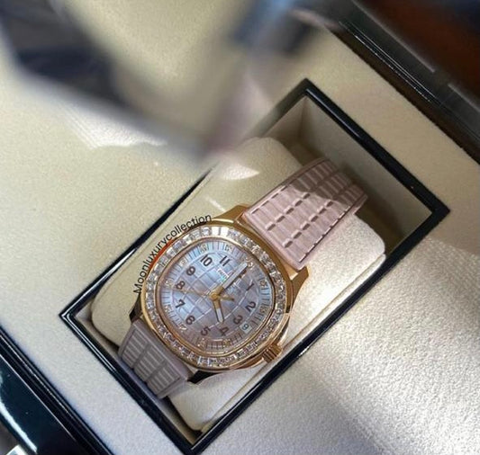 Patek Philippe Aquanaut 5072R Rose Gold Diamond