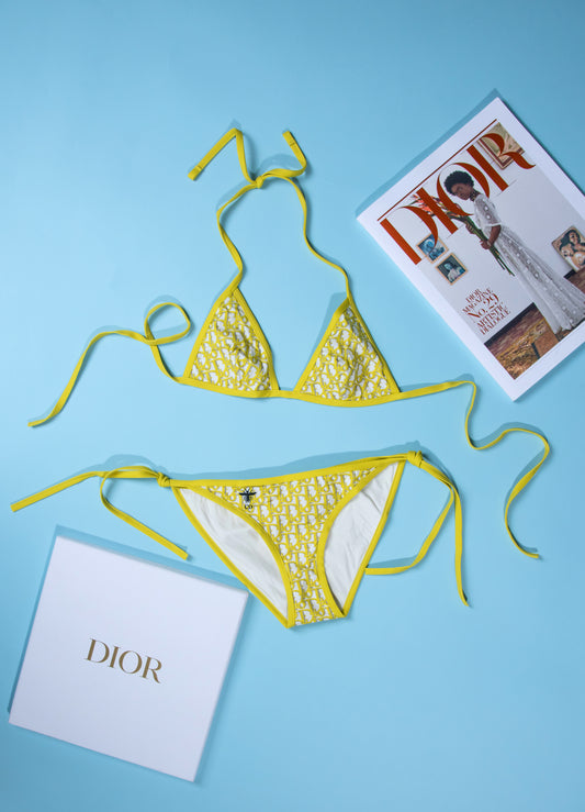 Dior Lime Green Bathing Suit