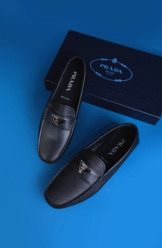 Prada Black Loafers
