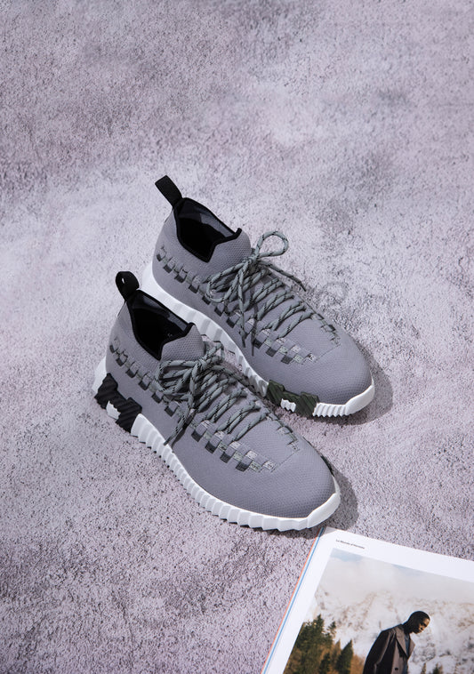 Hermès Flex Sneakers in Multicolor Grey