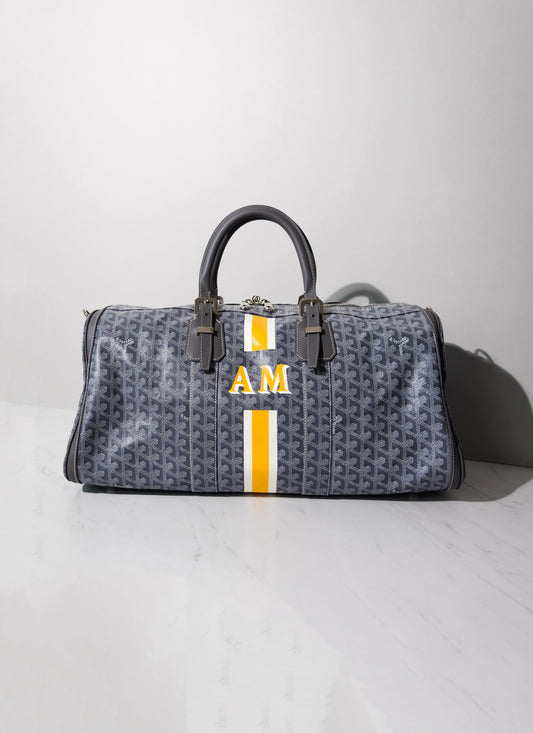 Goyard Boeing 45 CM Grey Color With Personalization