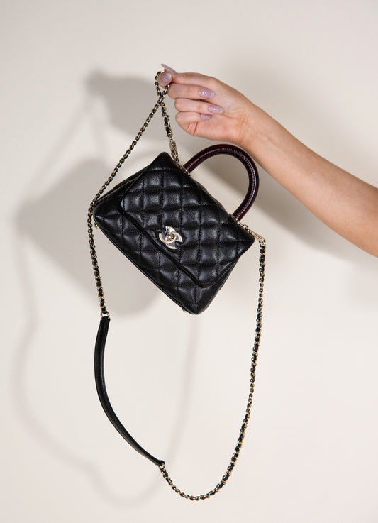 Chanel - Micro Coco Handle in Black