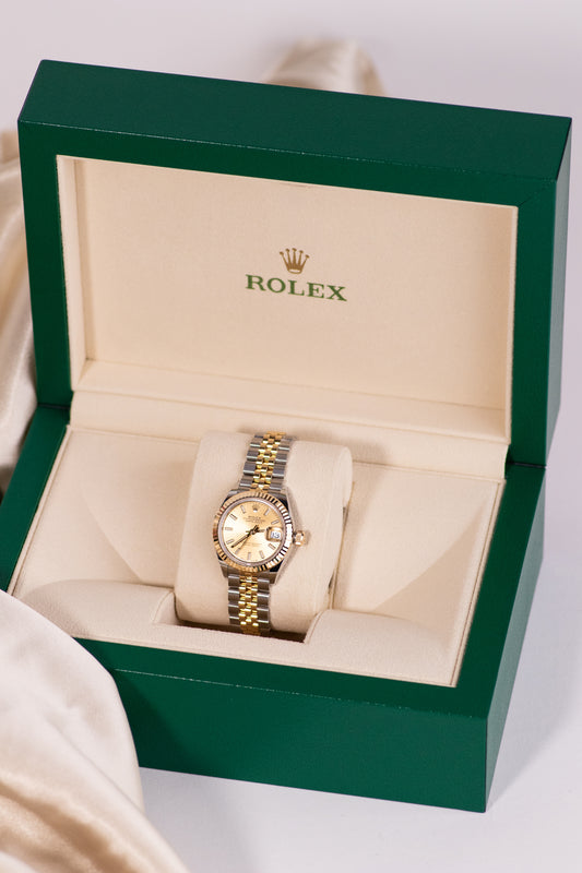 Rolex Oyster Perpetual Datejust Stainless Steel & Yellow Gold Watch