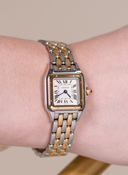 Cartier - Panthere De Cartier Watch in Yellow/Gold Stone