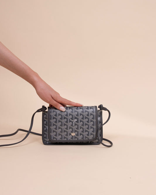 Goyard Plumet Bag in Gray