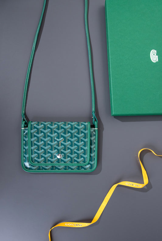 Goyard Plumet Pocket Wallet in Green