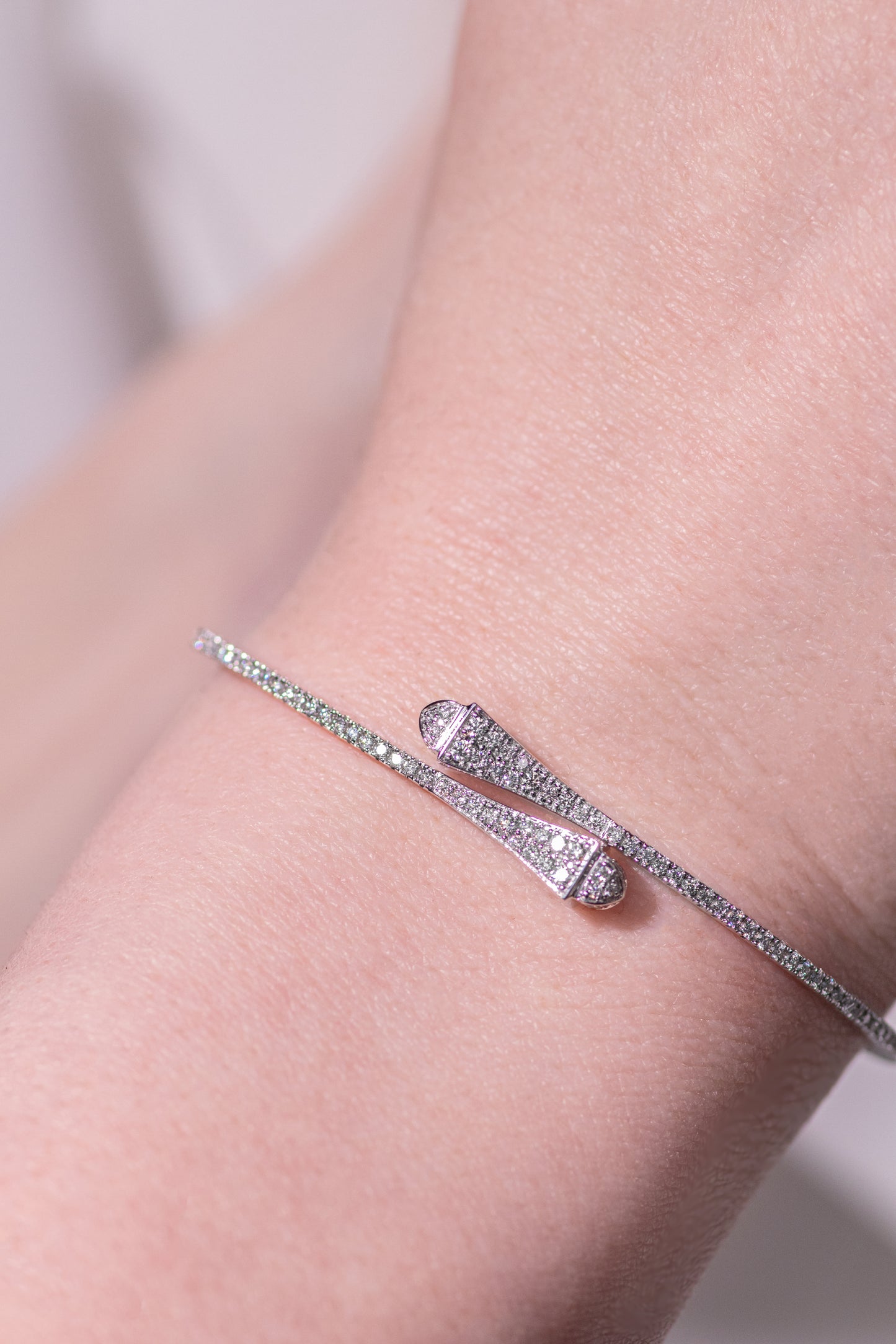 Marli White Cleo Full Diamond Bracelets