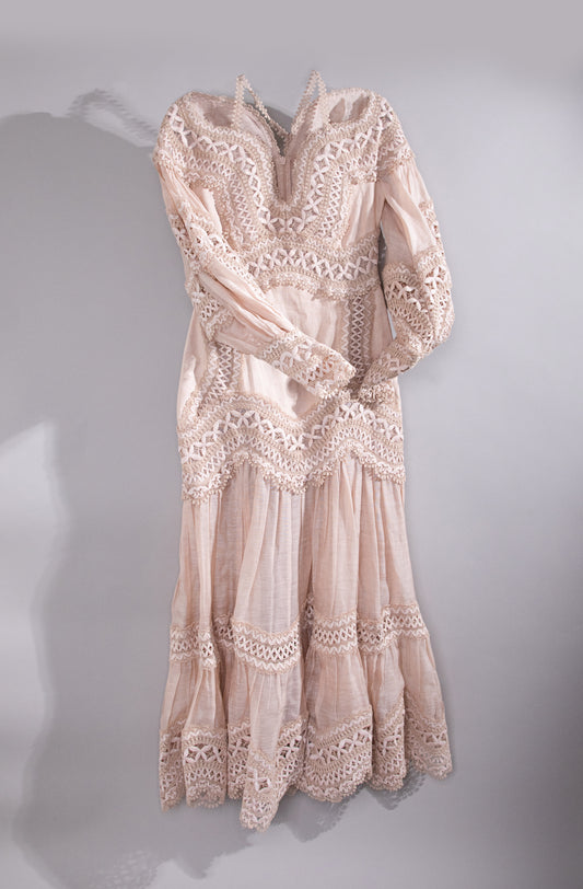 Zimmermann Postcard Embroidered Dress