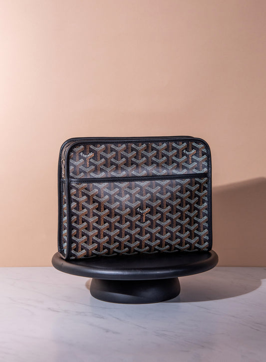 Goyard Jouvence PM Toilet Bag in Black