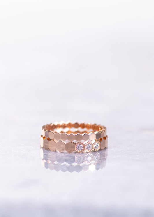 Chaumet Bee My Love Ring in Rose Gold