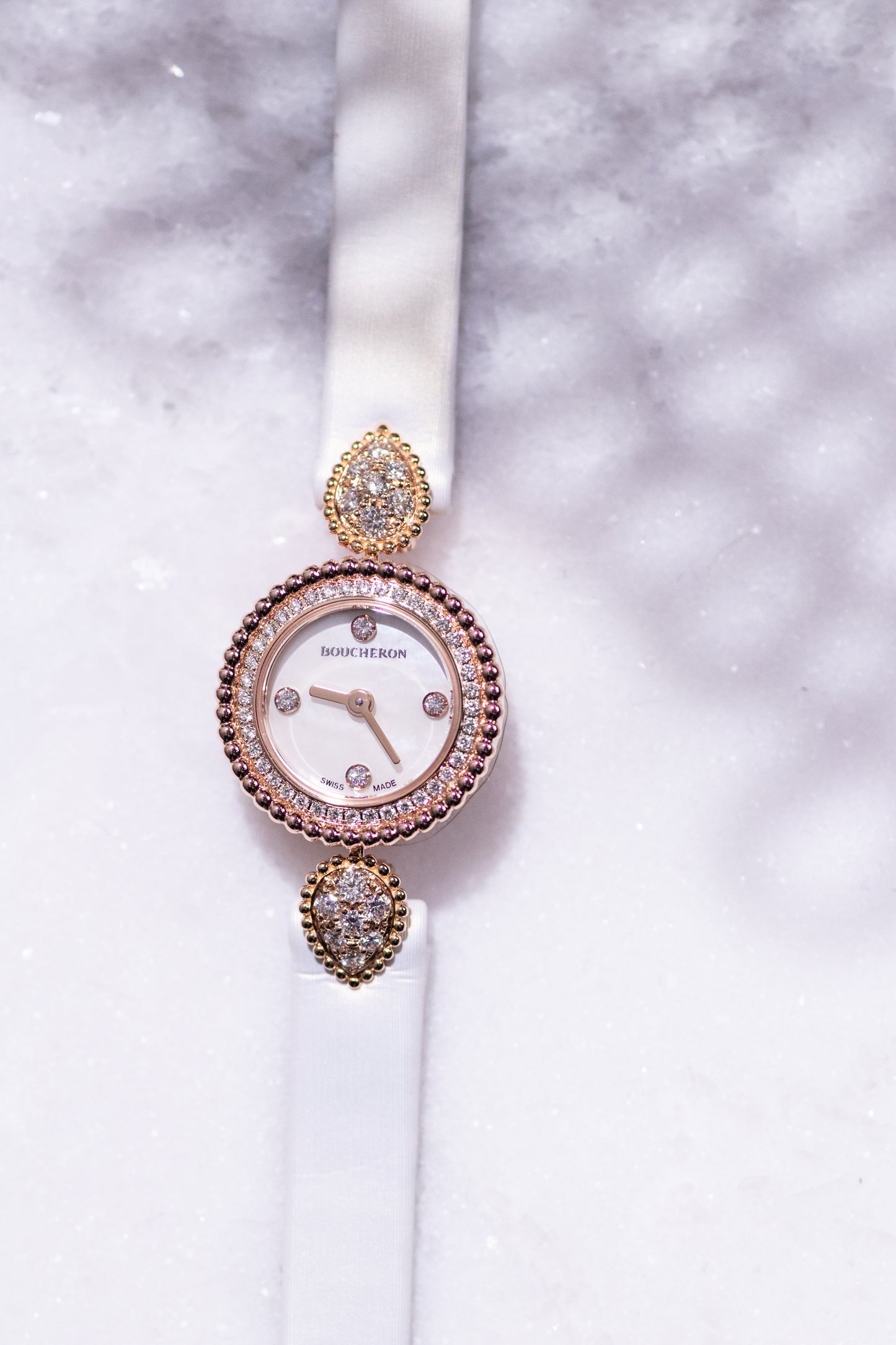 Boucheron Rose Gold Serpent Boheme Watch