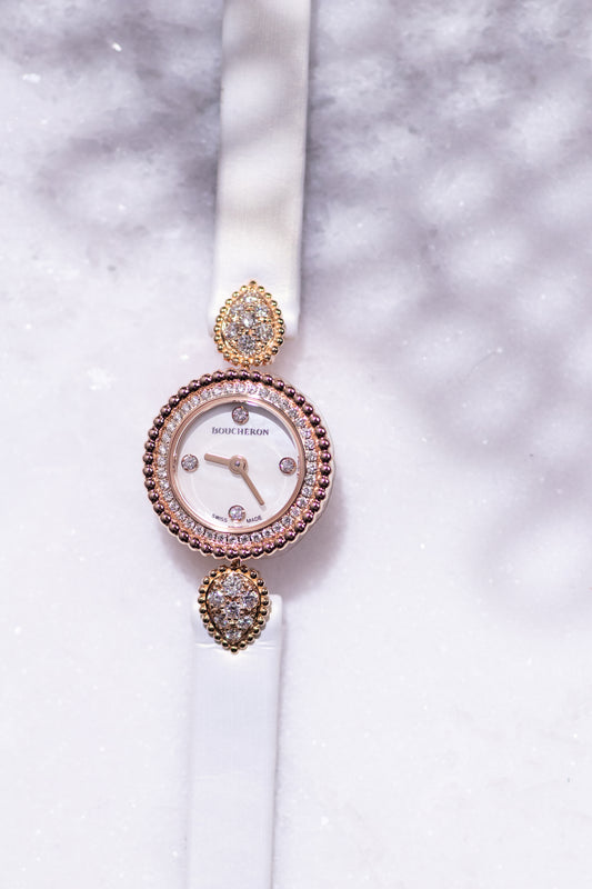 Boucheron Rose Gold Serpent Boheme Watch
