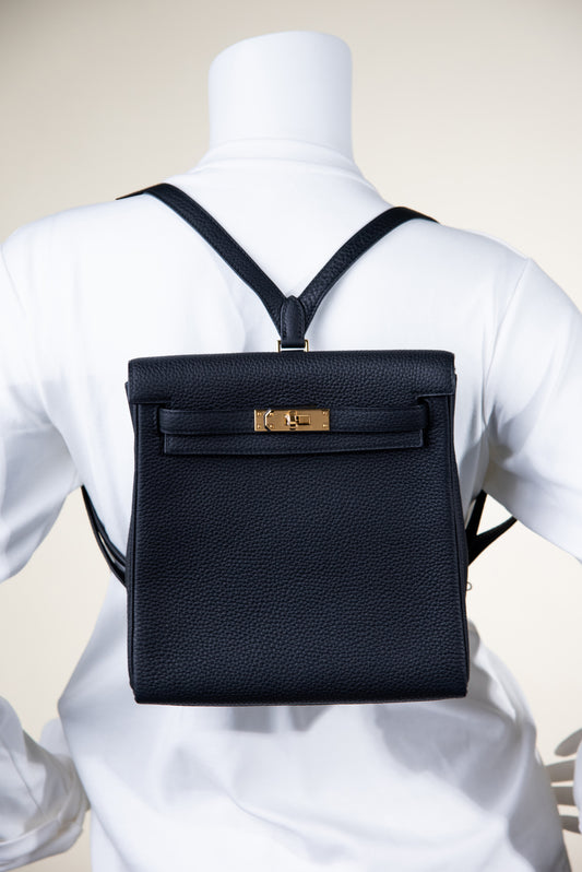 Hermès Kelly Ado II in Black GHW