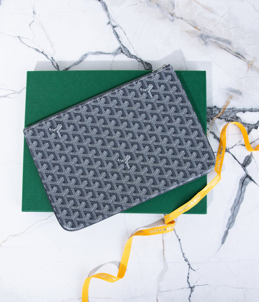 Goyard Sénat MM Pocket Gray