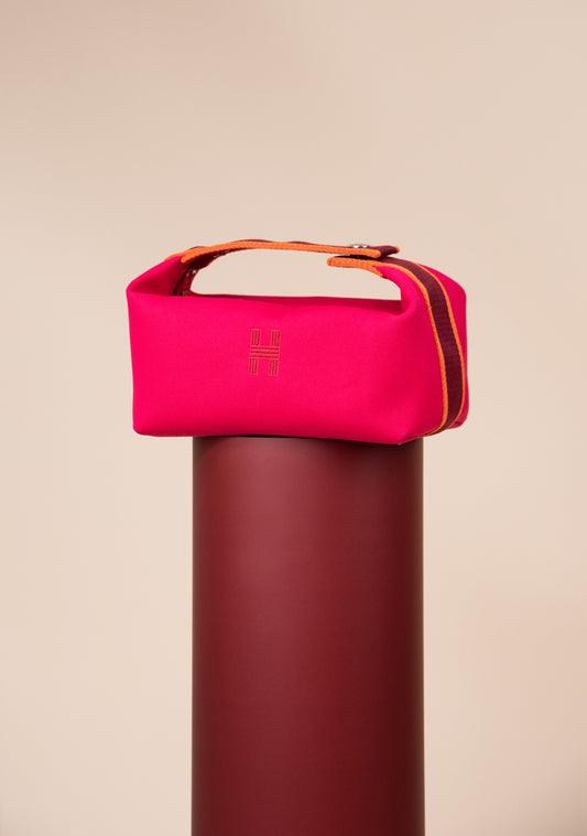 Hermès Bride-a-Brac Pouch in Fuchsia
