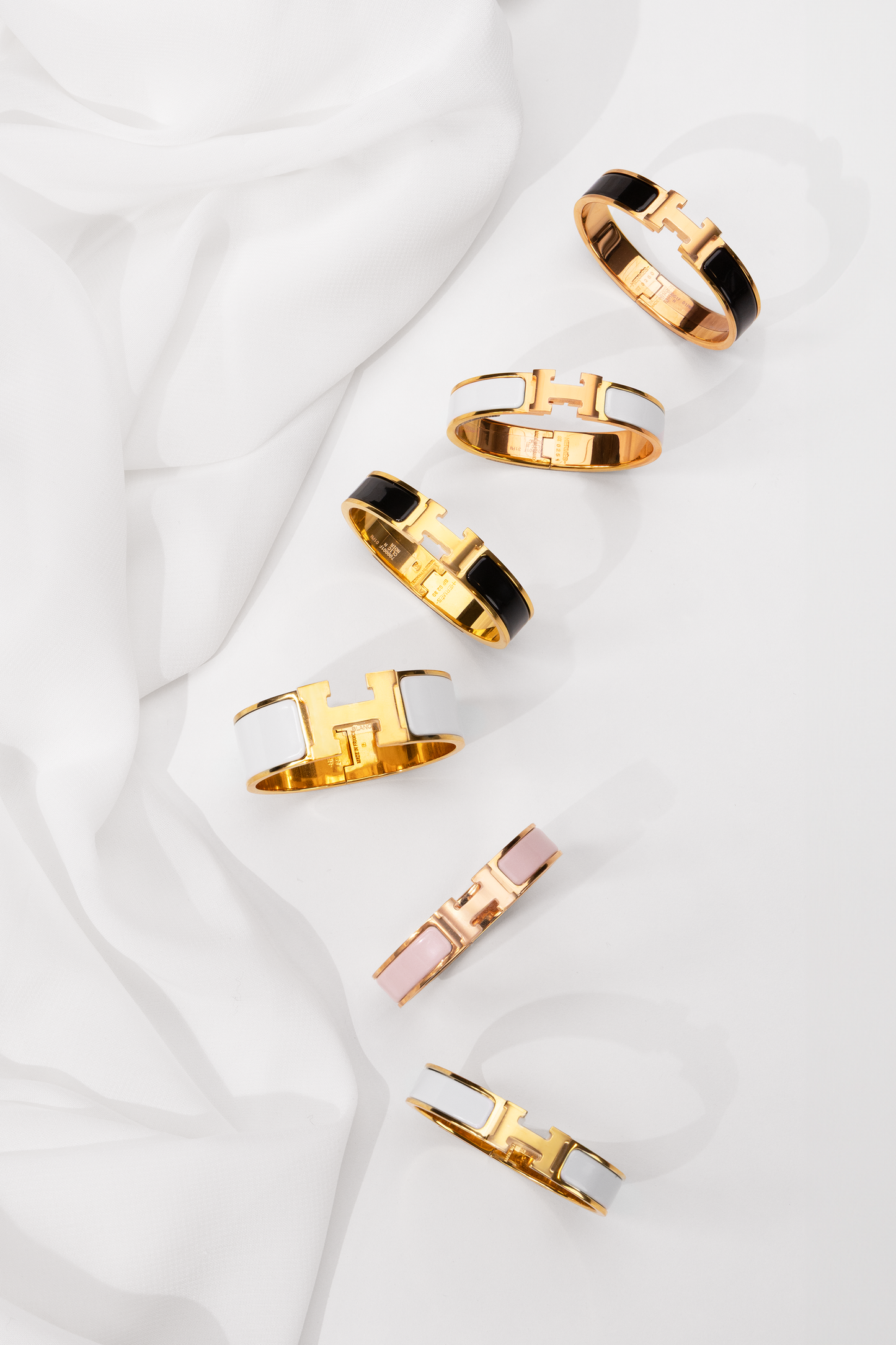 Hermès Clic H Bracelets in Multicolors