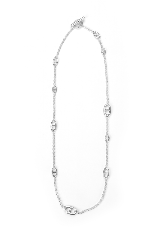 Hermes Chain D'Ancre 80 Long Necklace