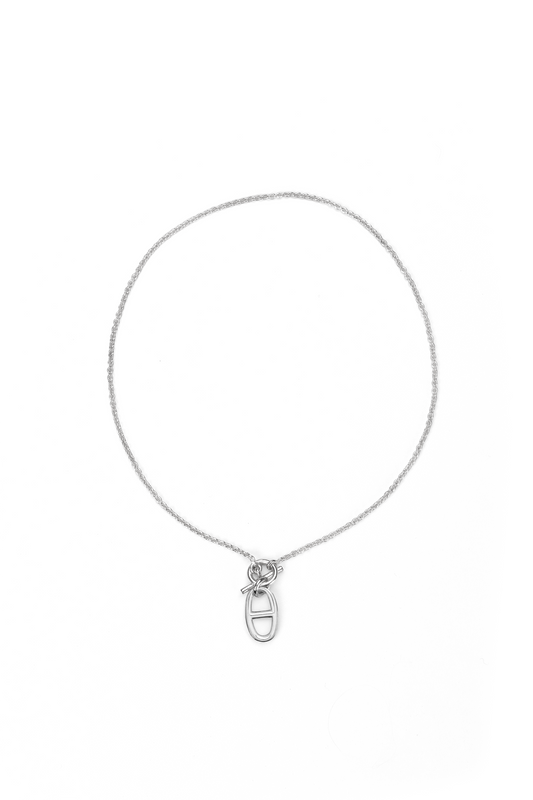 Hermes Chain D'Ancre Pendant Necklace