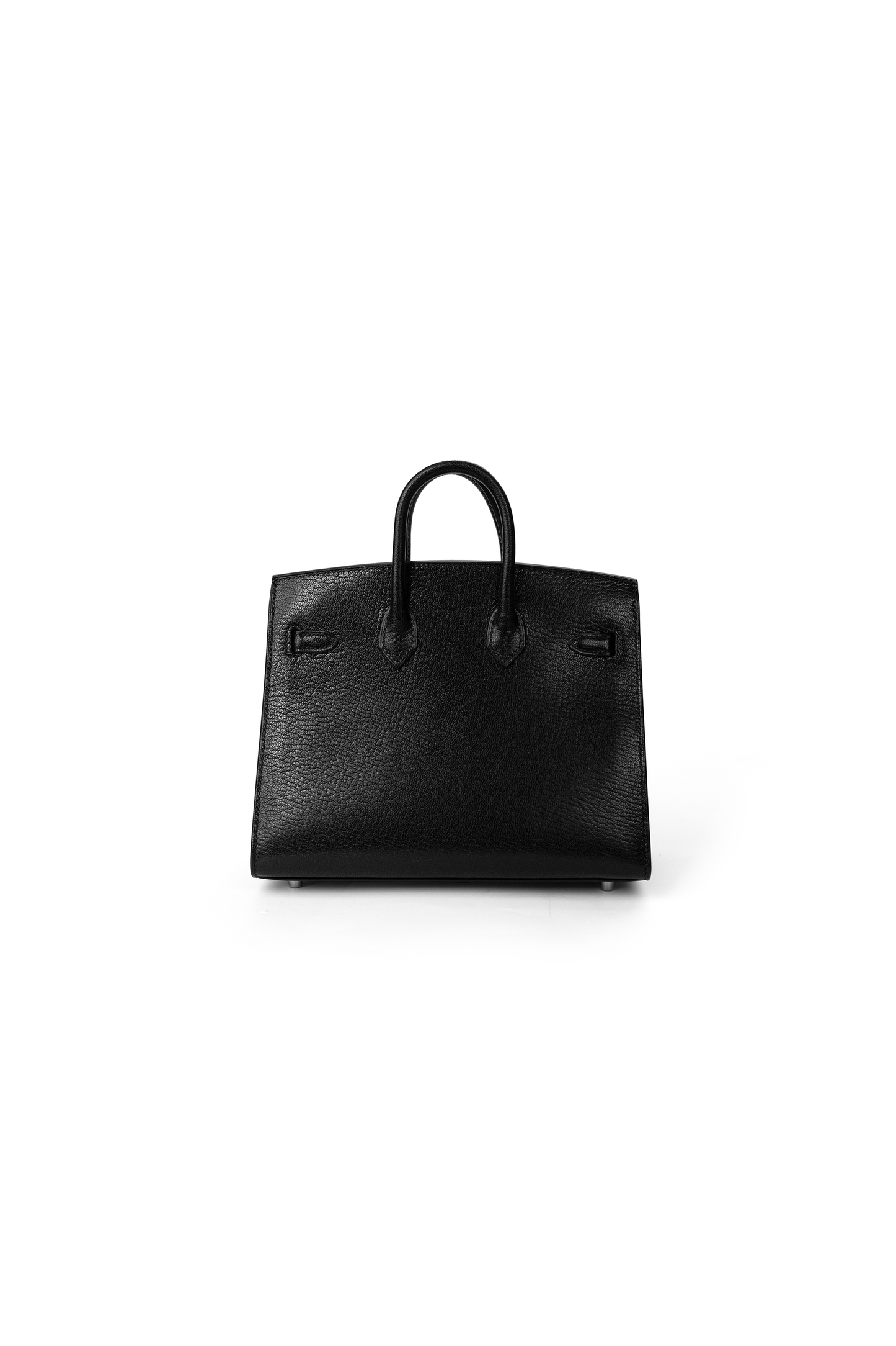 Birkin 20 Chevre "Bouclerie Moderne" in Black with Silver Hardware