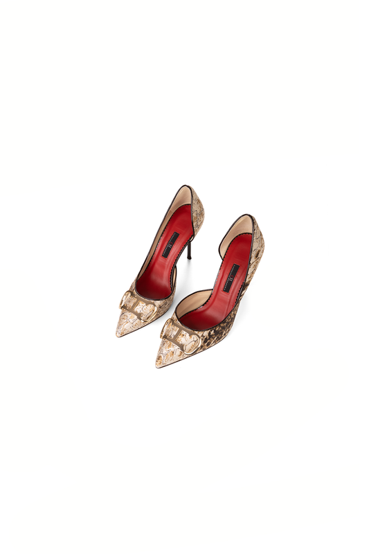 Carolina Herrera Leopard Heels