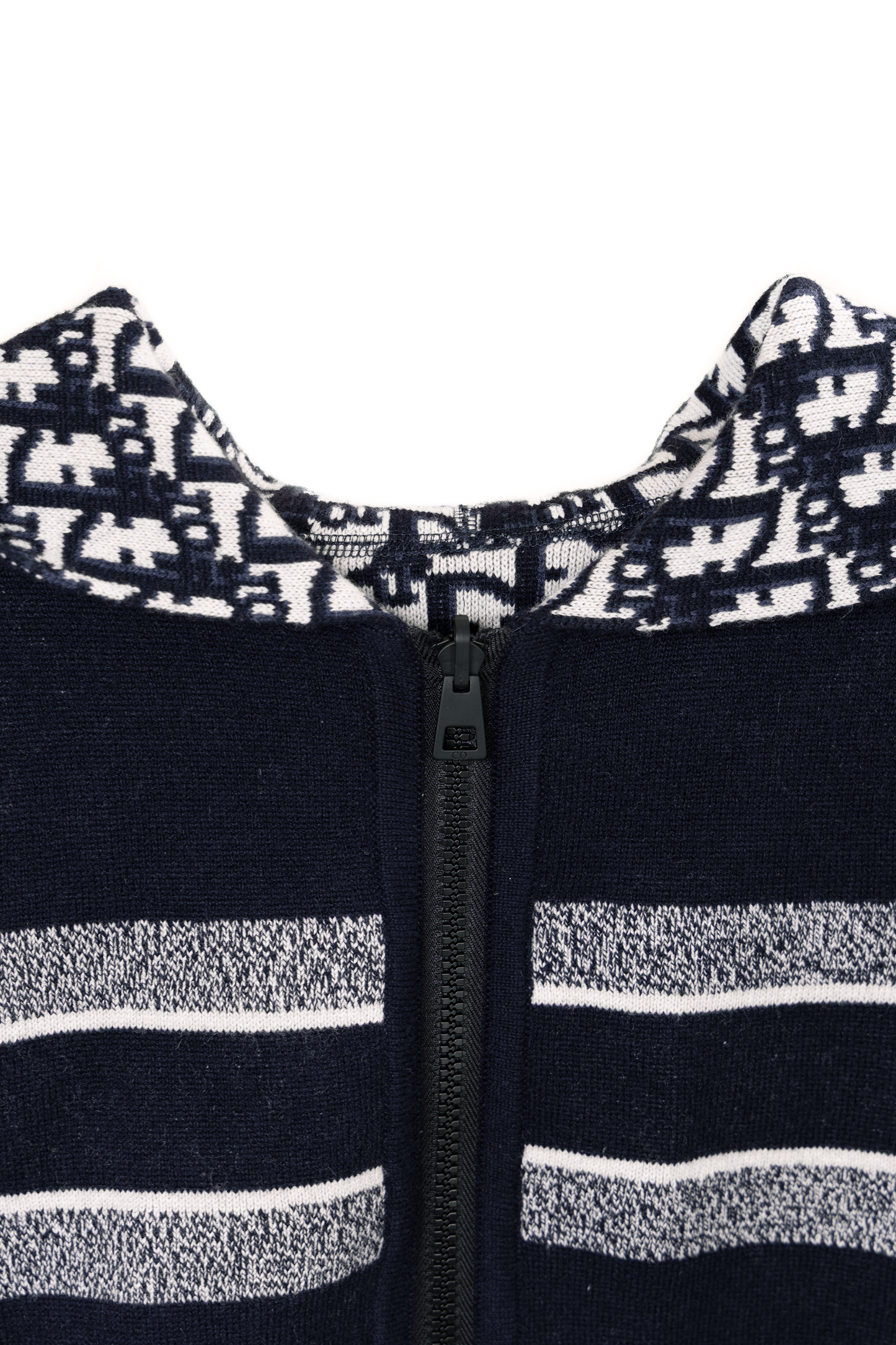 Dior Reversible Navy Zip Up