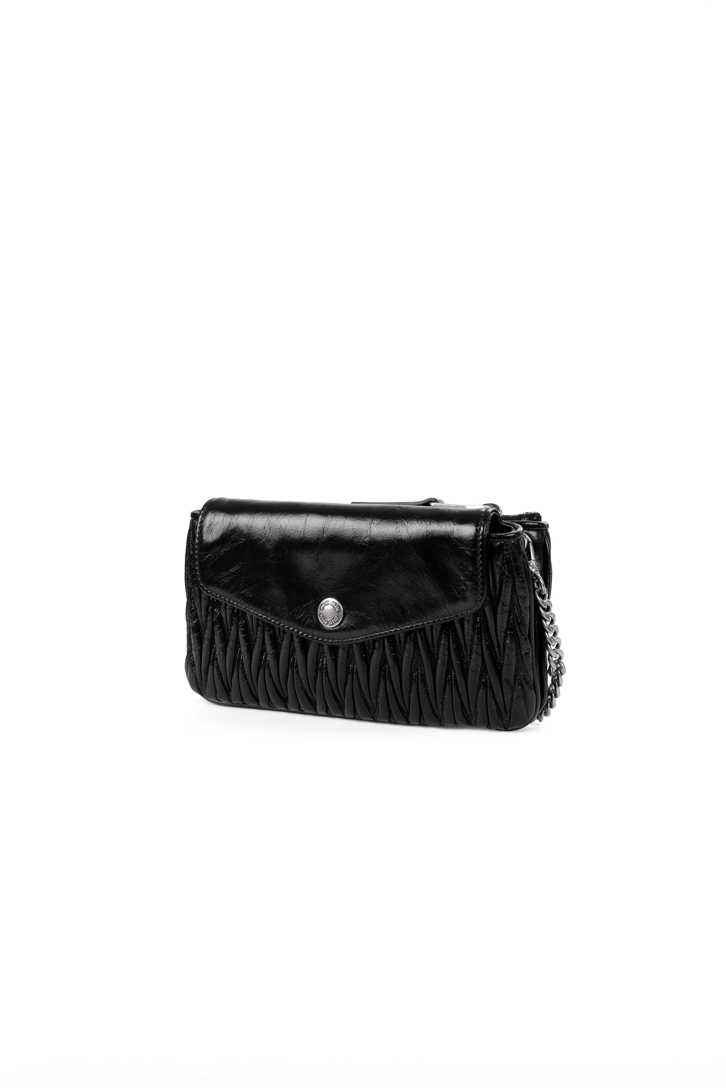 Miu Miu Nappa Leather Shoulder Bag