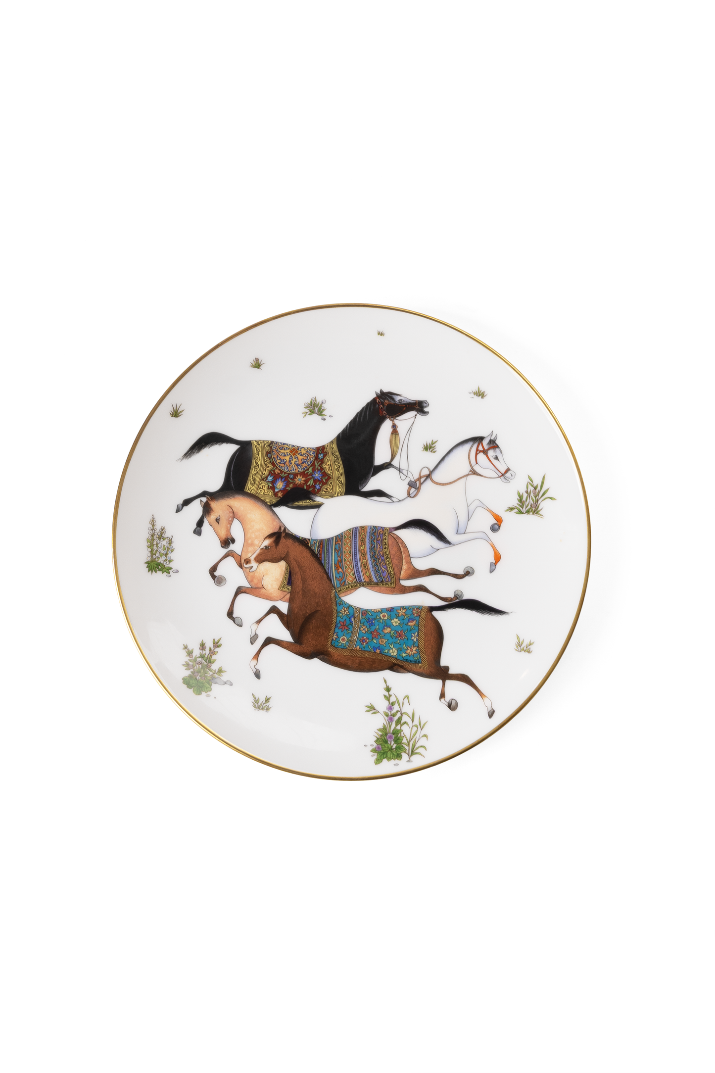 Hermes Cheval d'Orient Dessert Plate