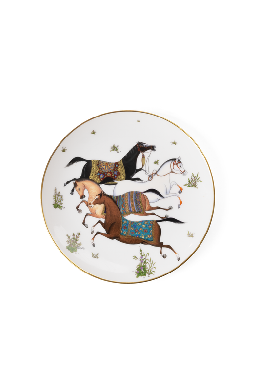 Hermes Cheval d'Orient Dessert Plate