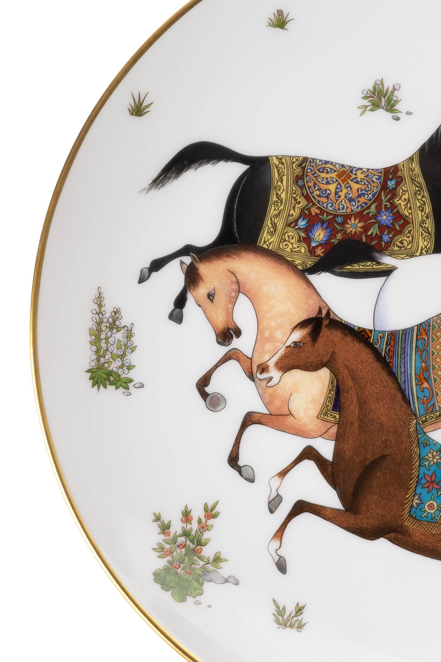 Hermes Cheval d'Orient Dessert Plate