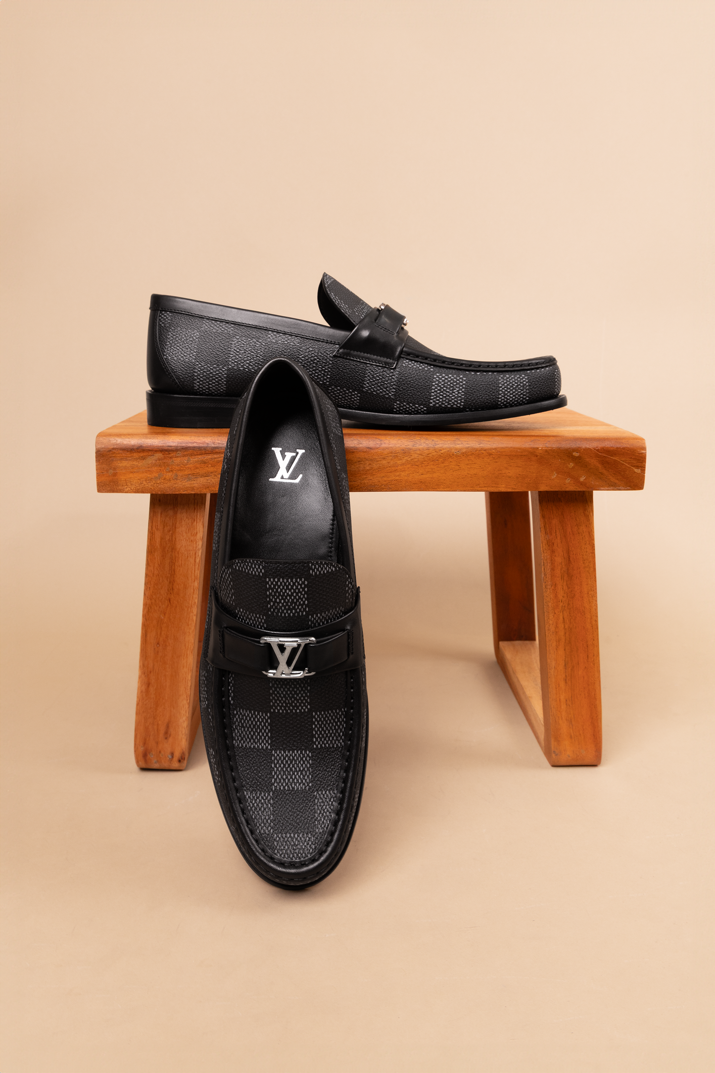 Louis Vuitton Major Loafers in Graphite