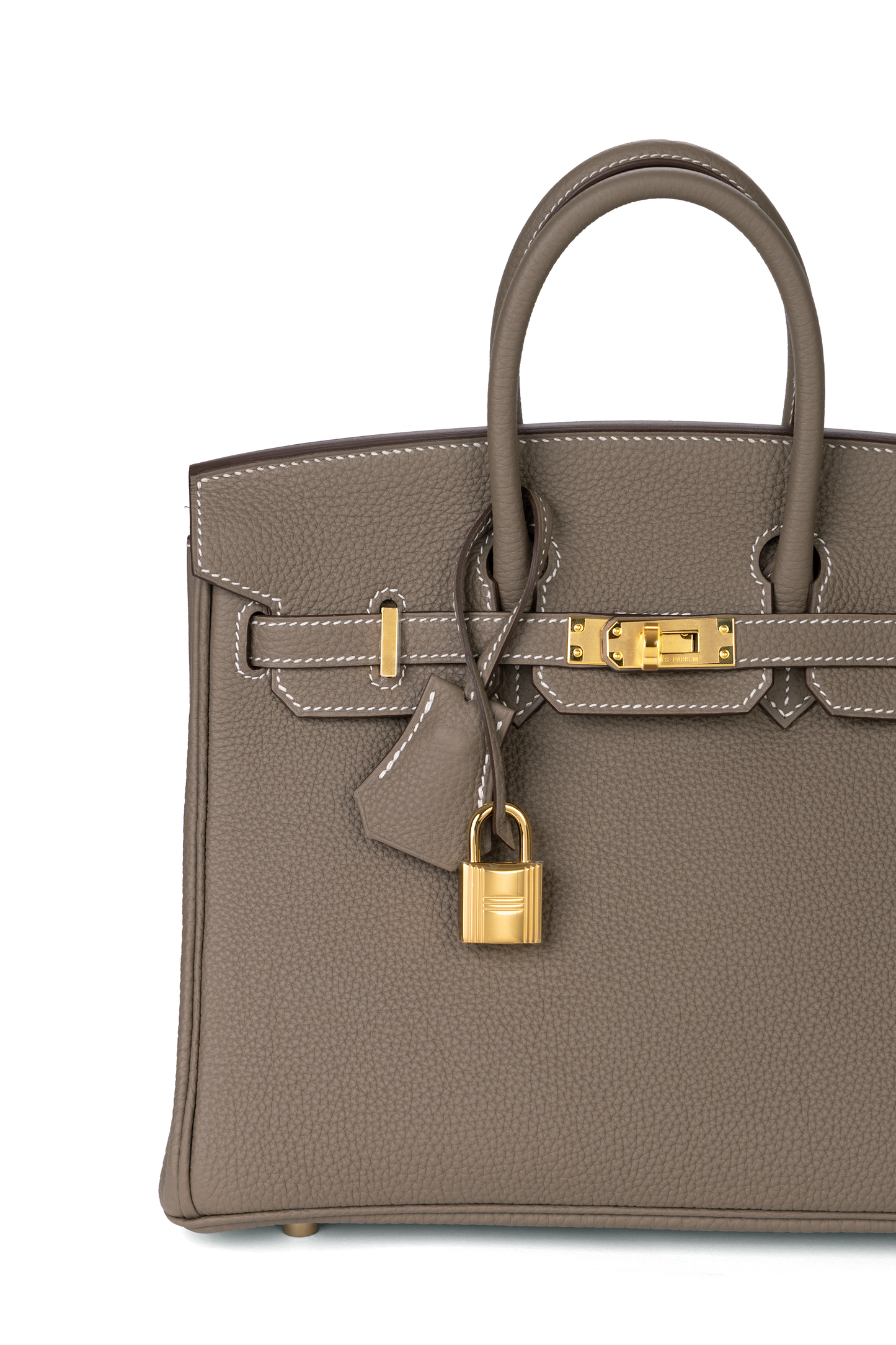 Birkin 25 Togo in Etoupe with Gold Hardware