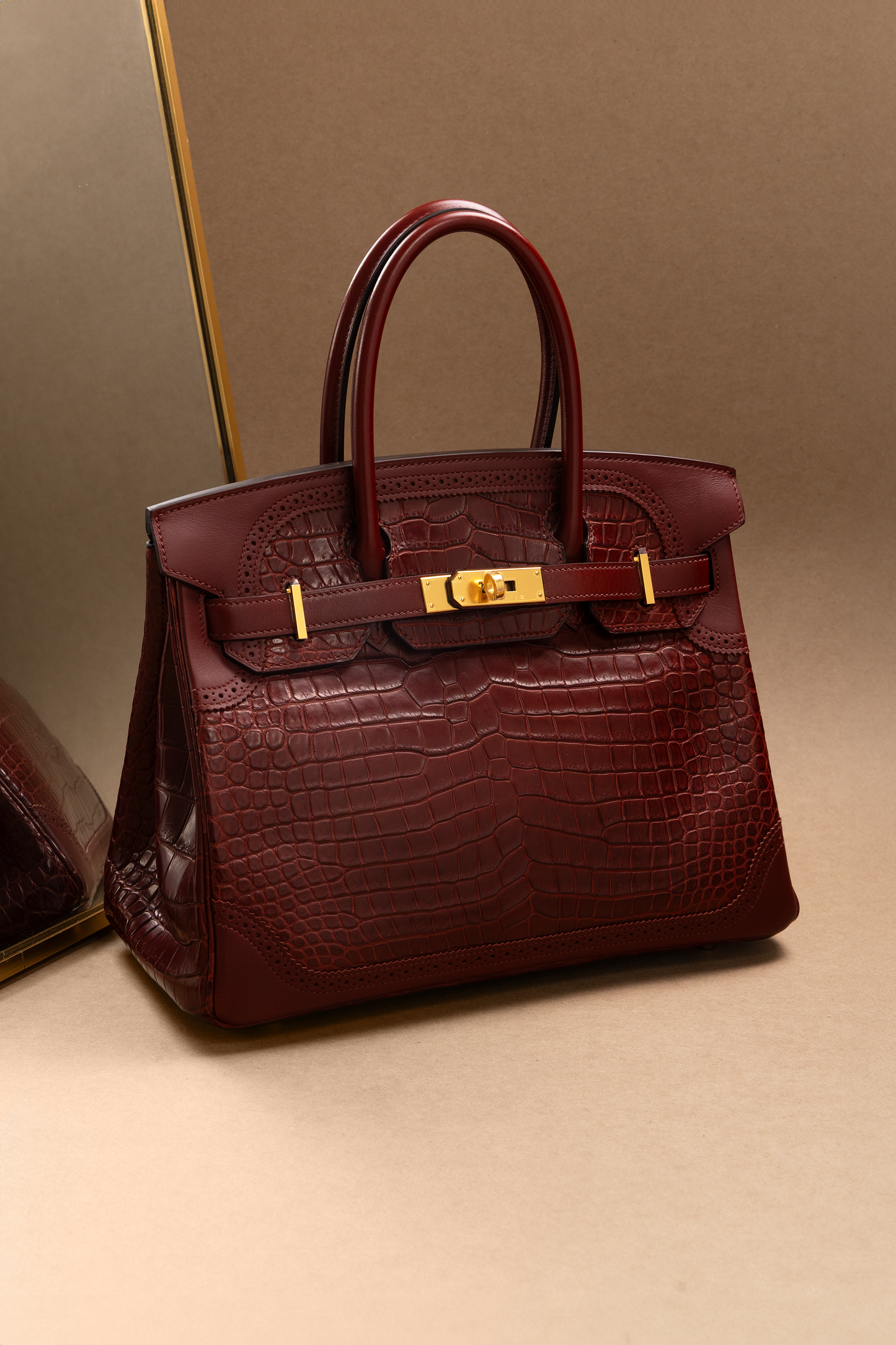 Hermès Birkin 30 Alligator in Ghilles GHW