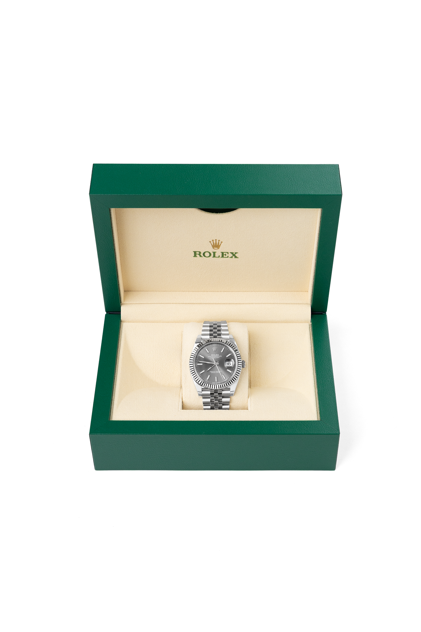 Rolex Oyster Perpetual Datejust 41mm with Slate Dial