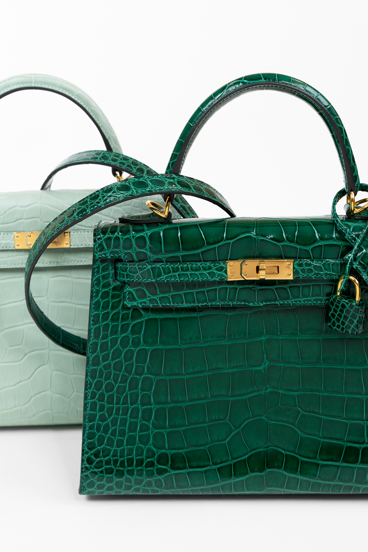 Hermès Kelly 25 Shades of Greens