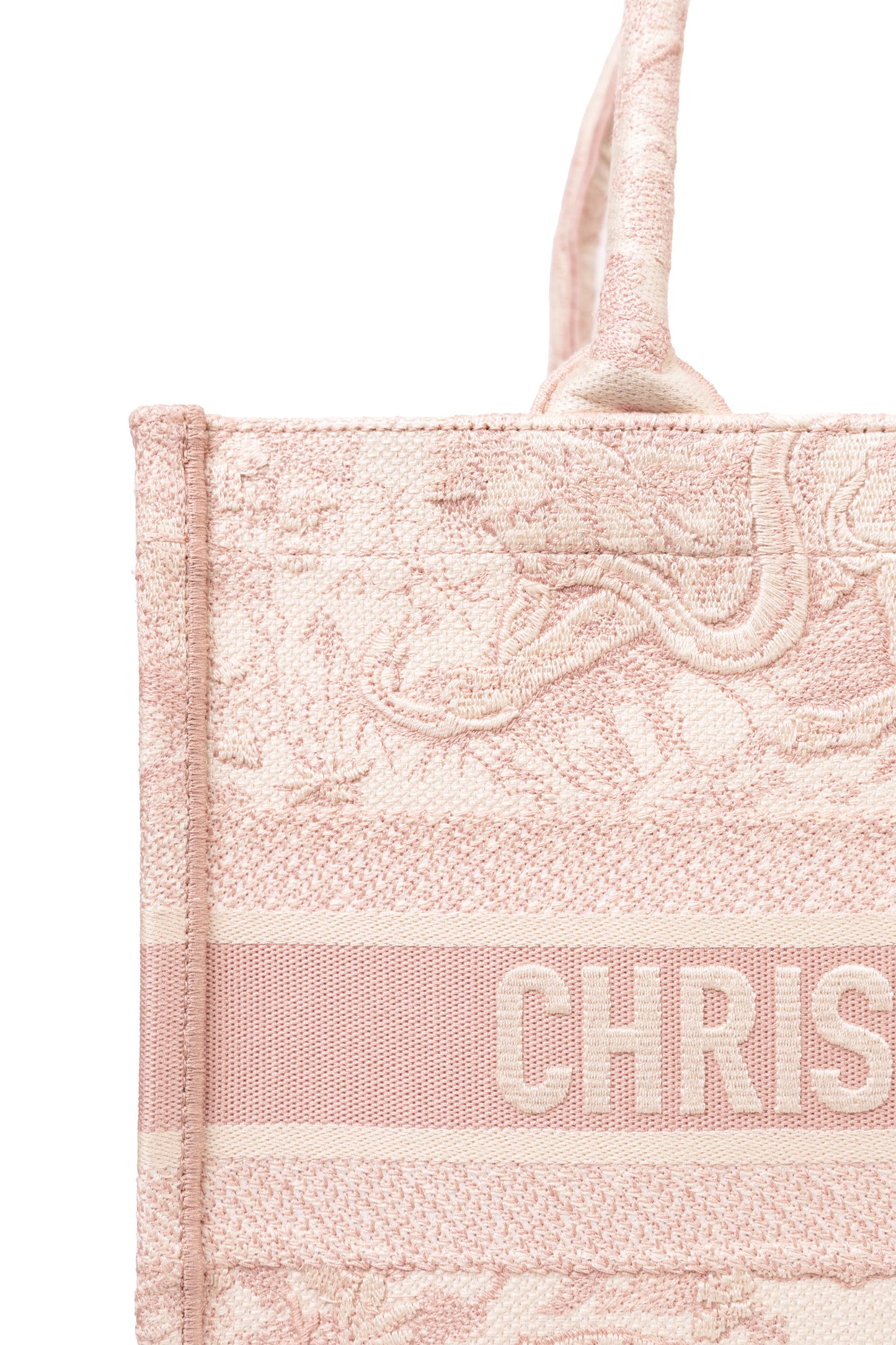 Dior Small Book Tote in Pink