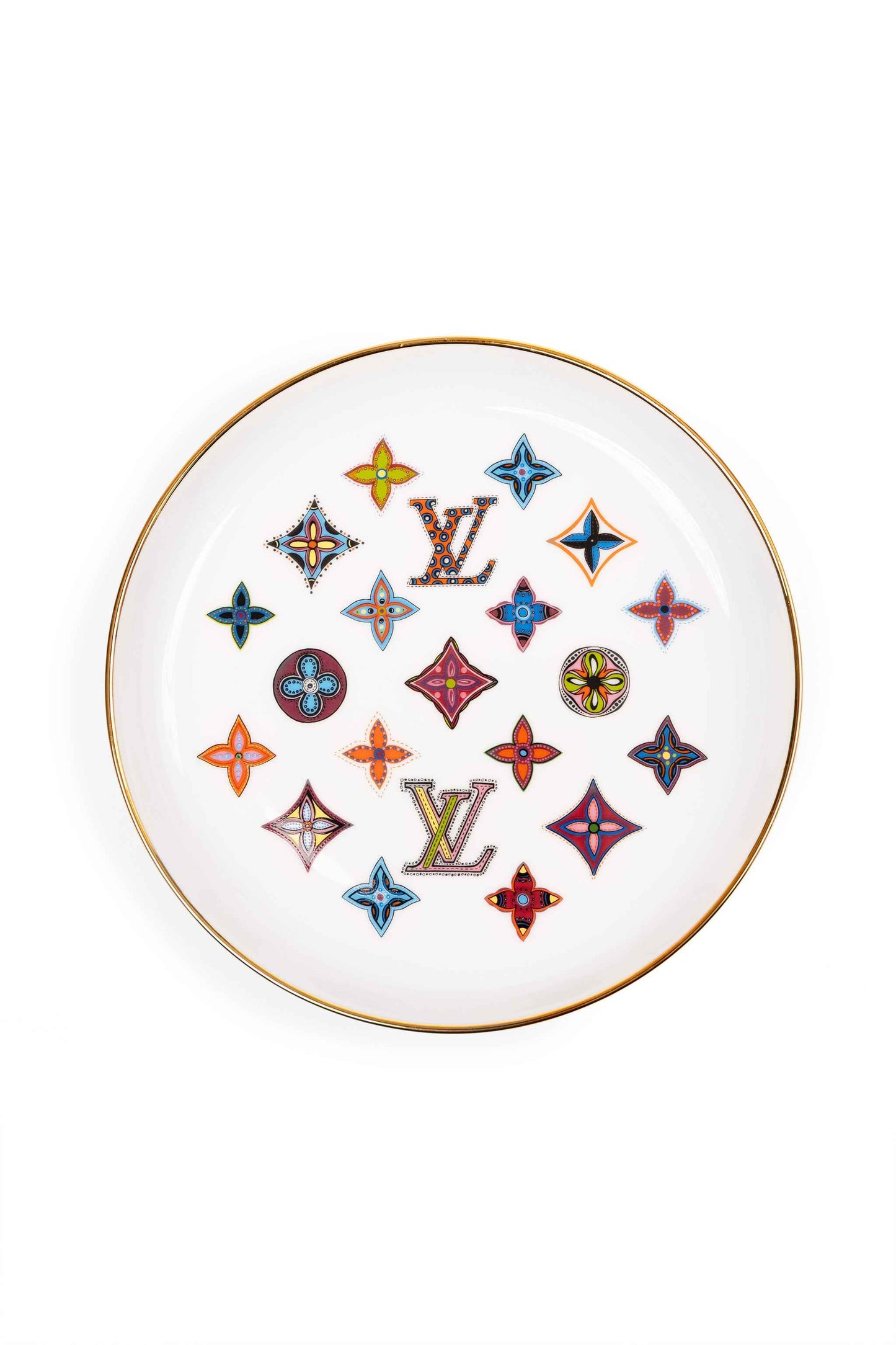 Louis Vuitton Valentine's Day Monogram Plates Set
