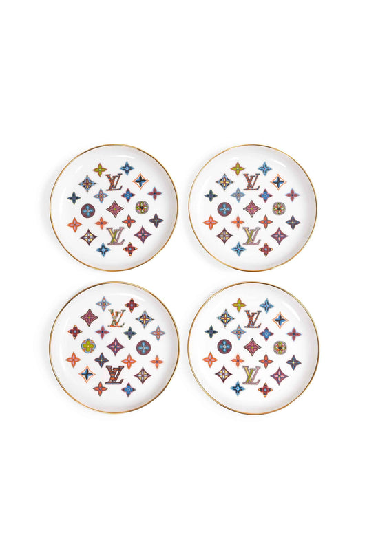 Louis Vuitton Valentine's Day Monogram Plates Set