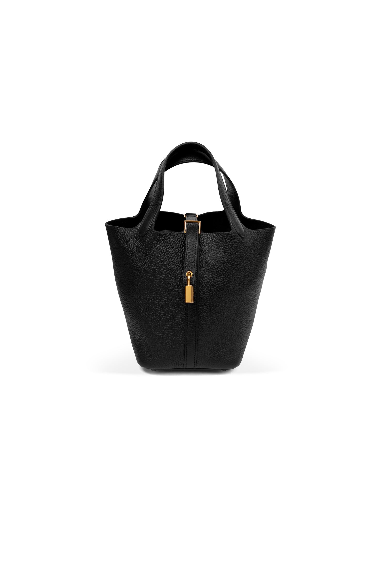 Hermes Picotin 18 in Black with Gold Hardware