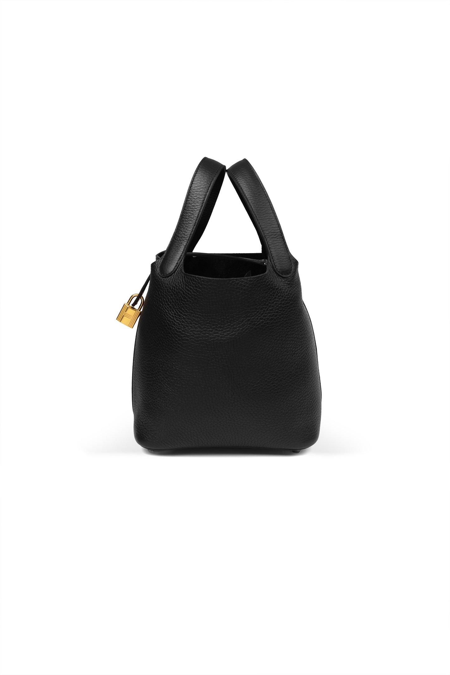Hermes Picotin 18 in Black with Gold Hardware