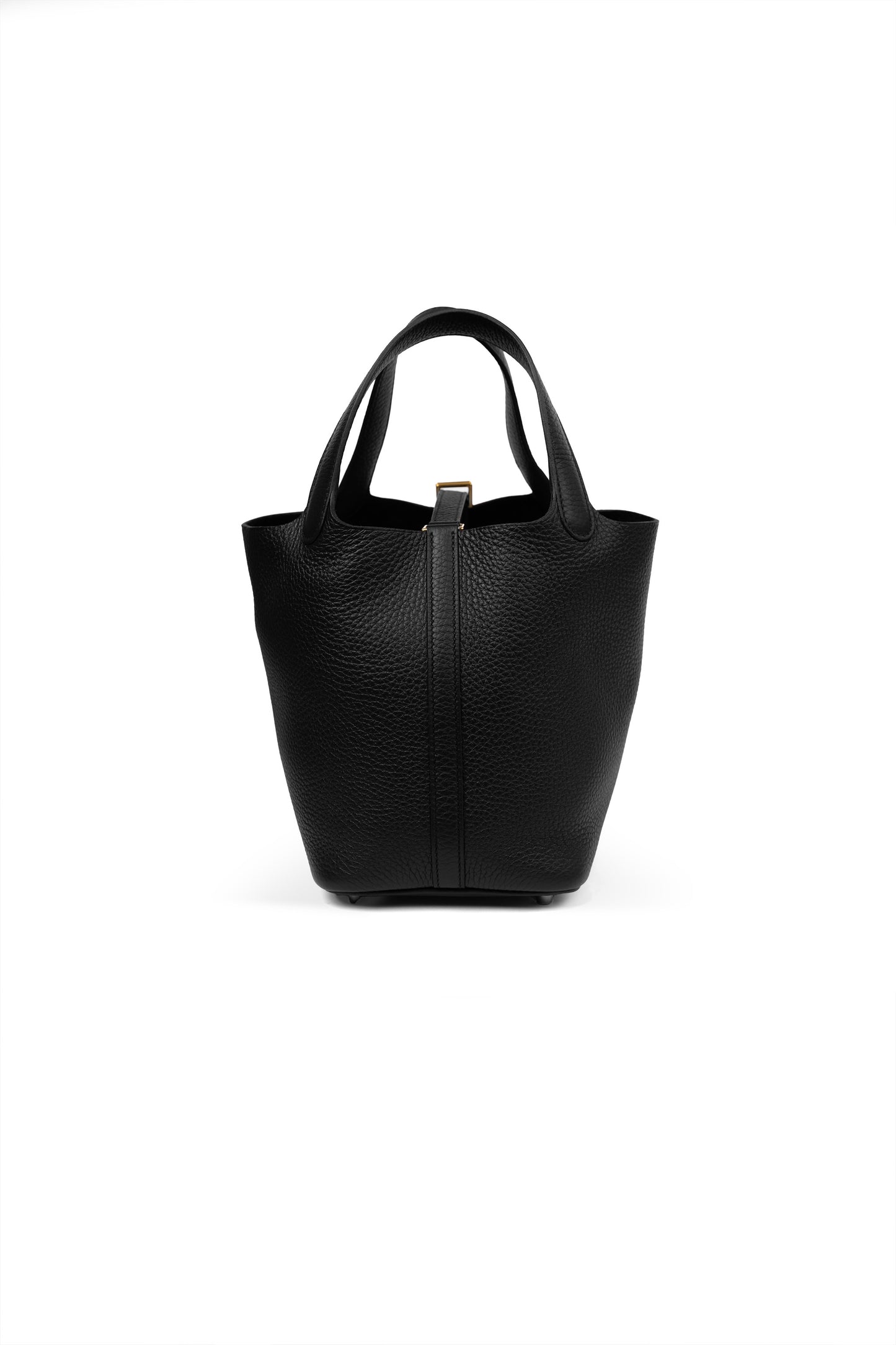 Hermes Picotin 18 in Black with Gold Hardware