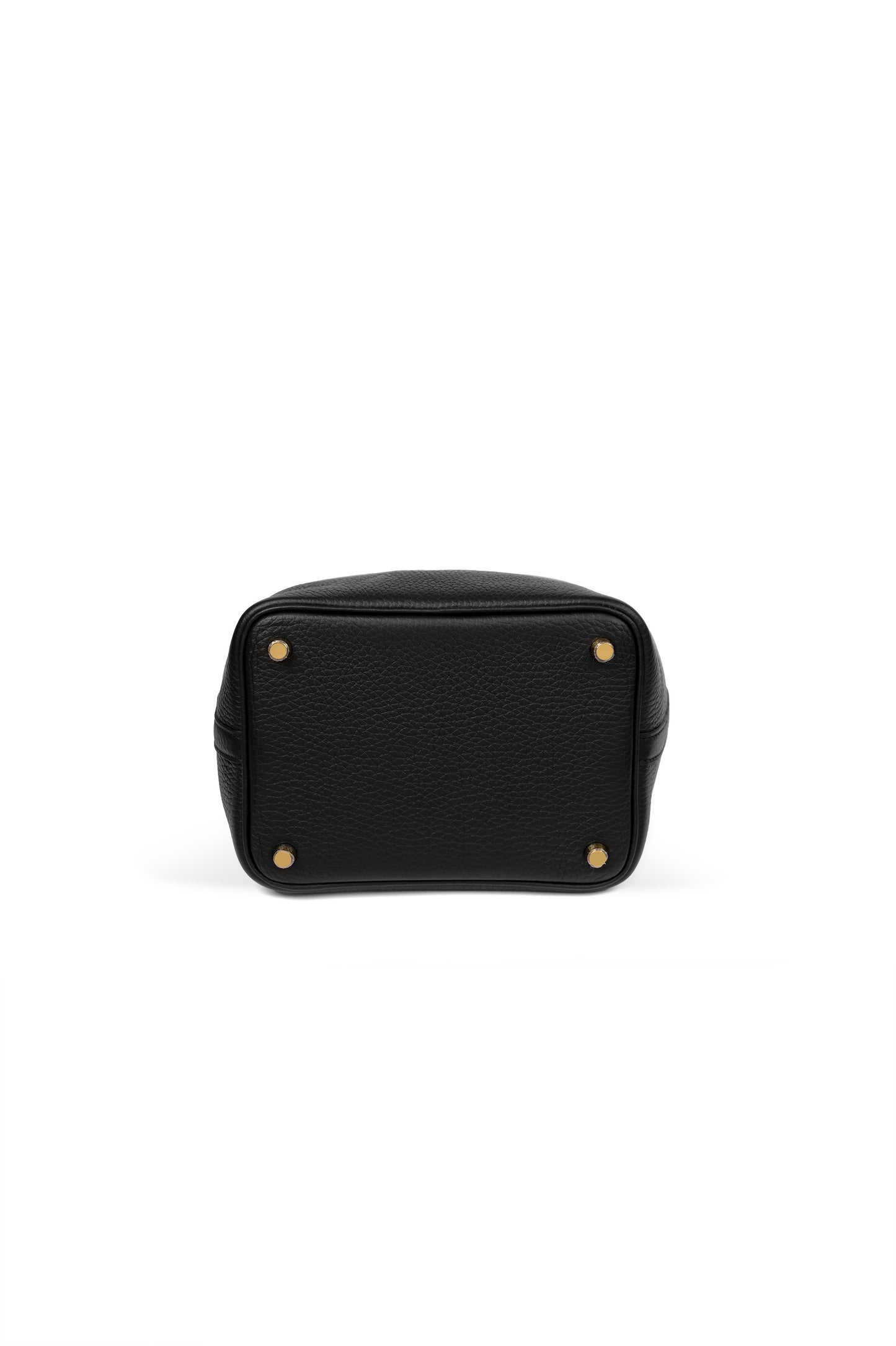 Hermes Picotin 18 in Black with Gold Hardware