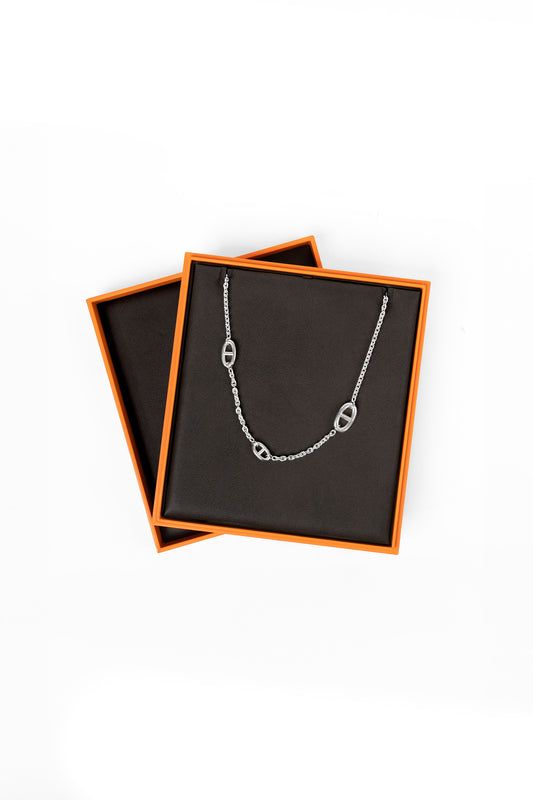 Hermes Chain D'Ancre 80 Long Necklace