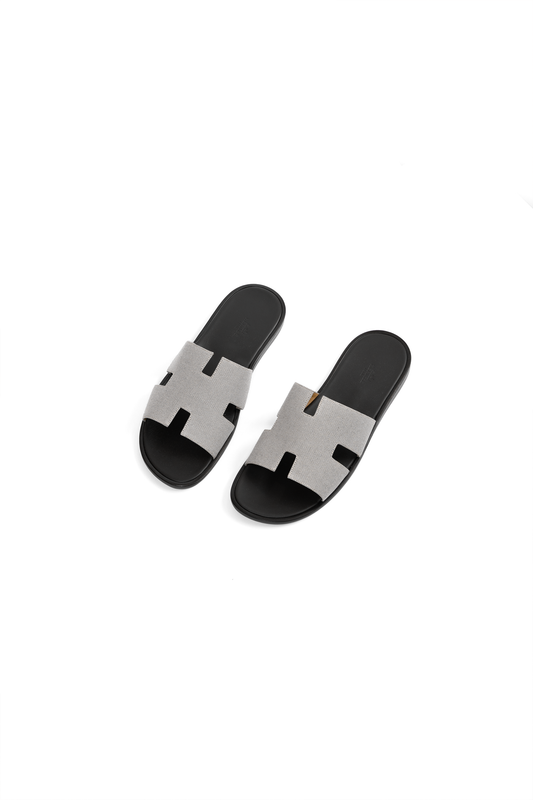 Hermes Izmir Sandals in Gray
