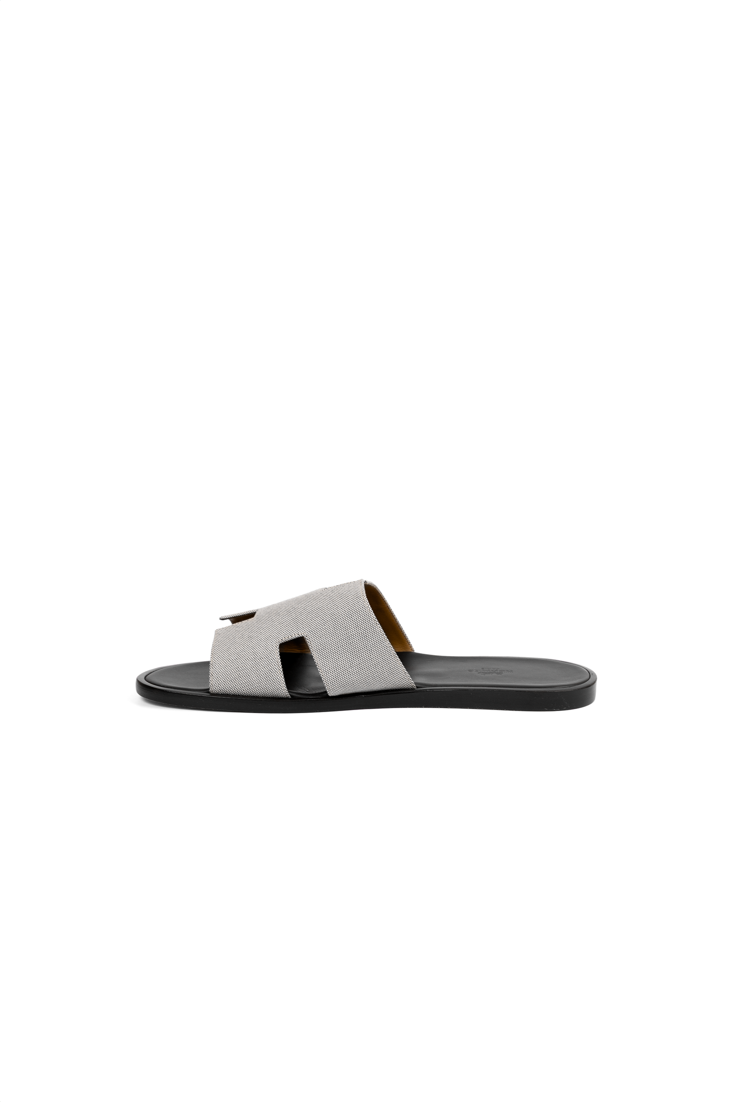 Hermes Izmir Sandals in Gray