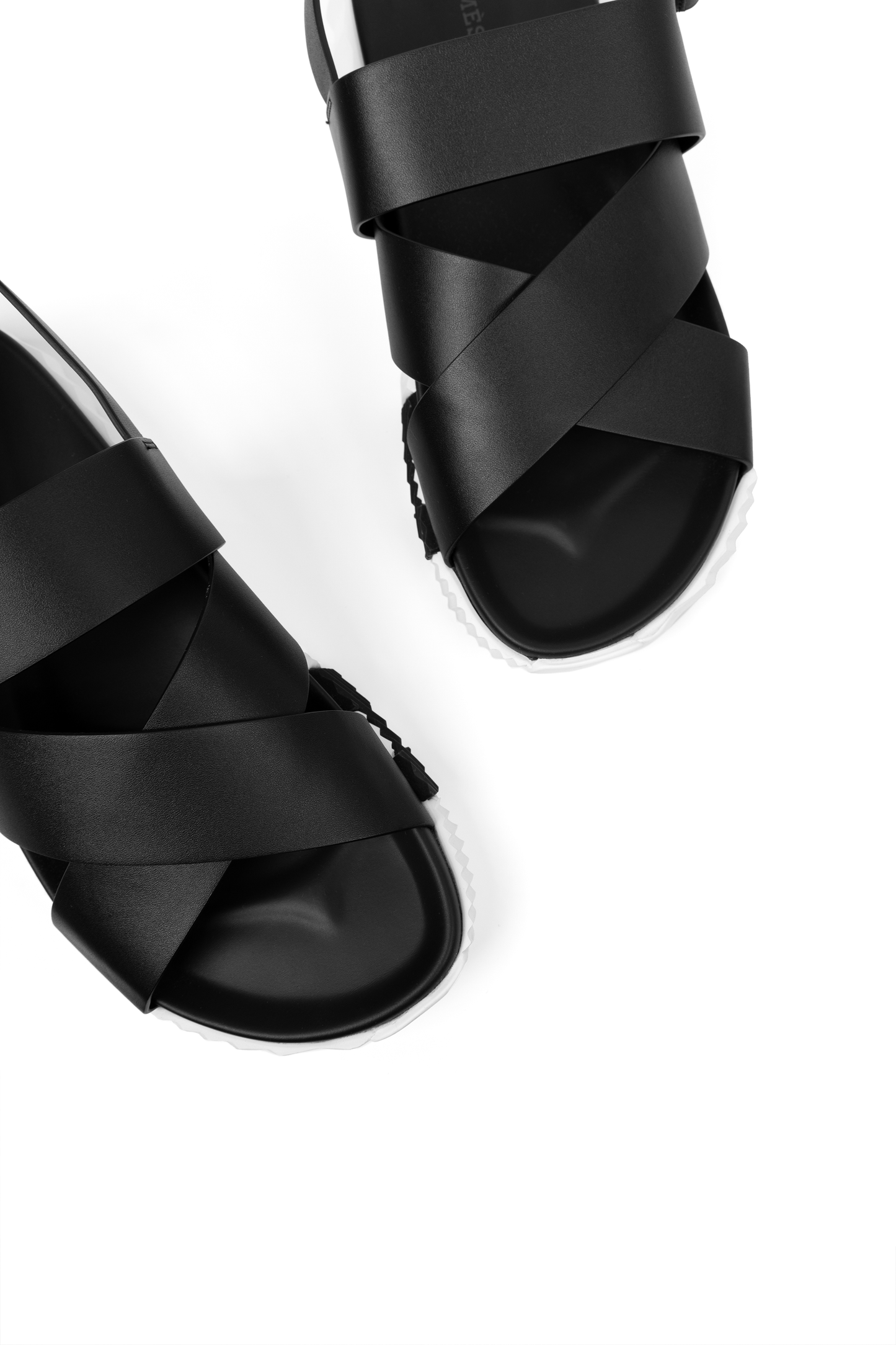 Hermes Black Electric Sandals