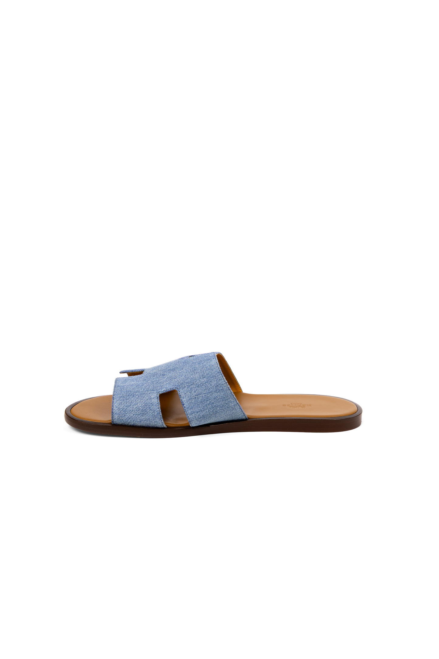 Hermes Izmir Light Denim Sandals