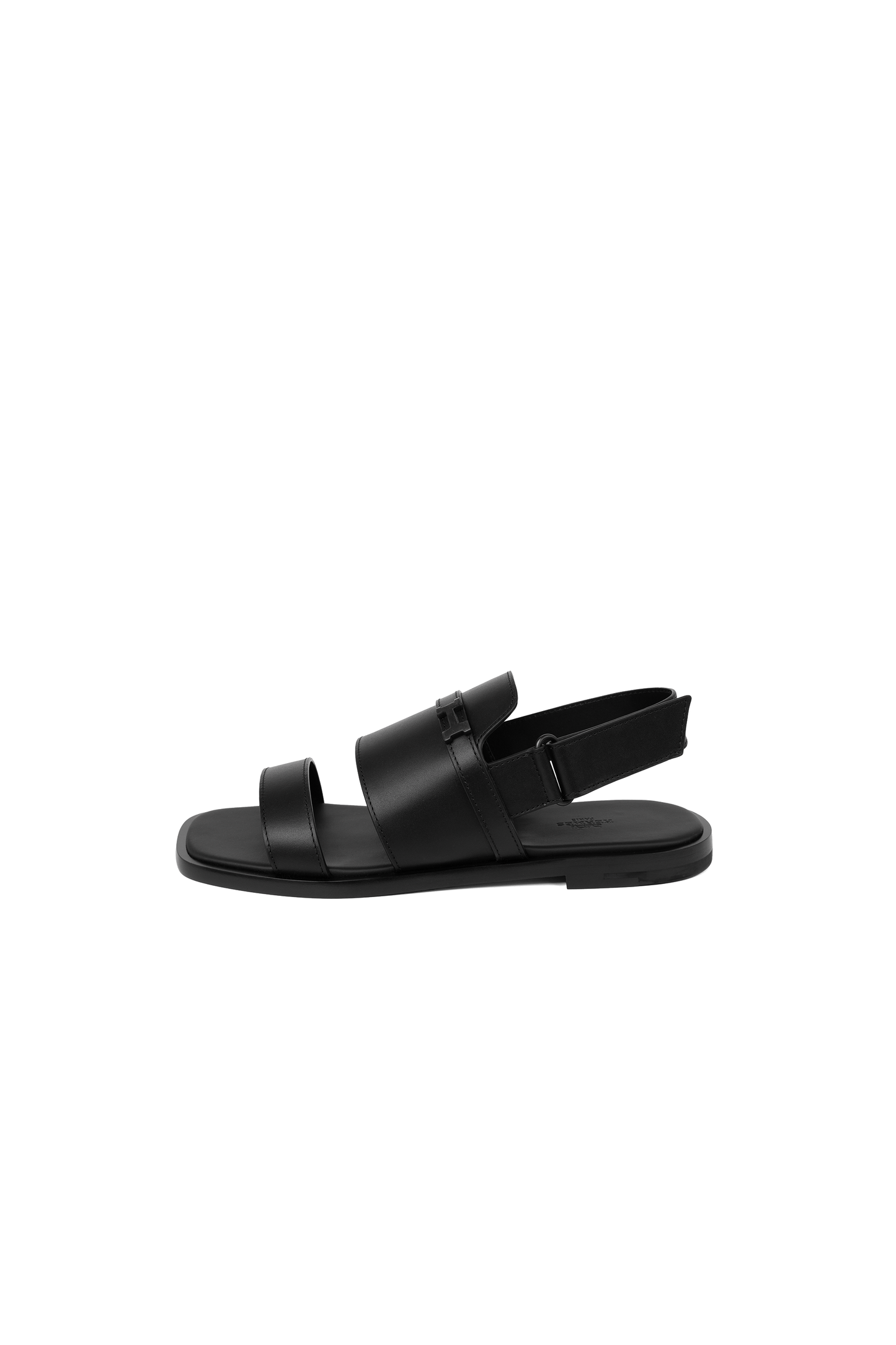 Hermes Giacomo Black Sandals
