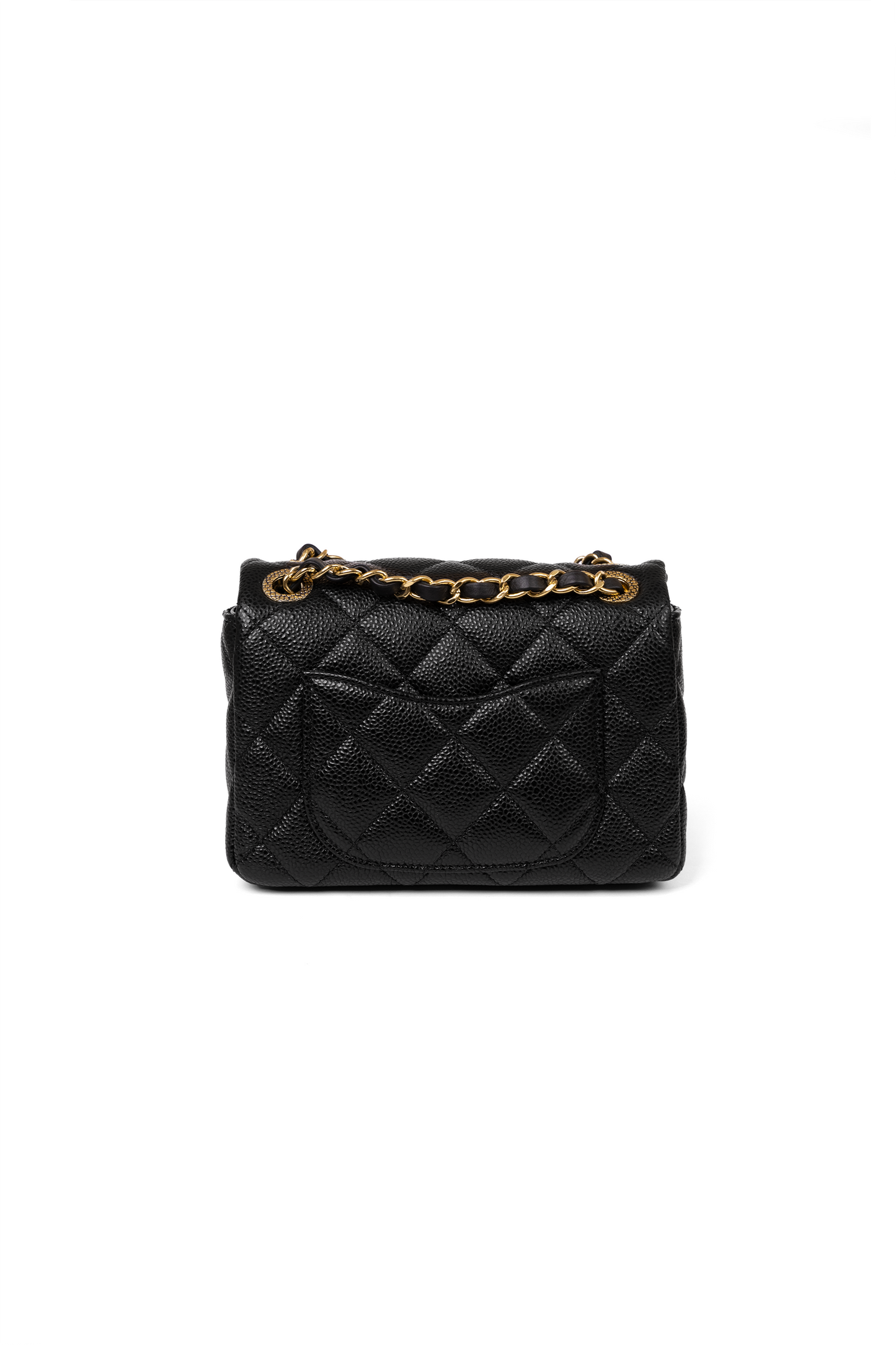 Chanel Caviar Flap Bag with Double Chain