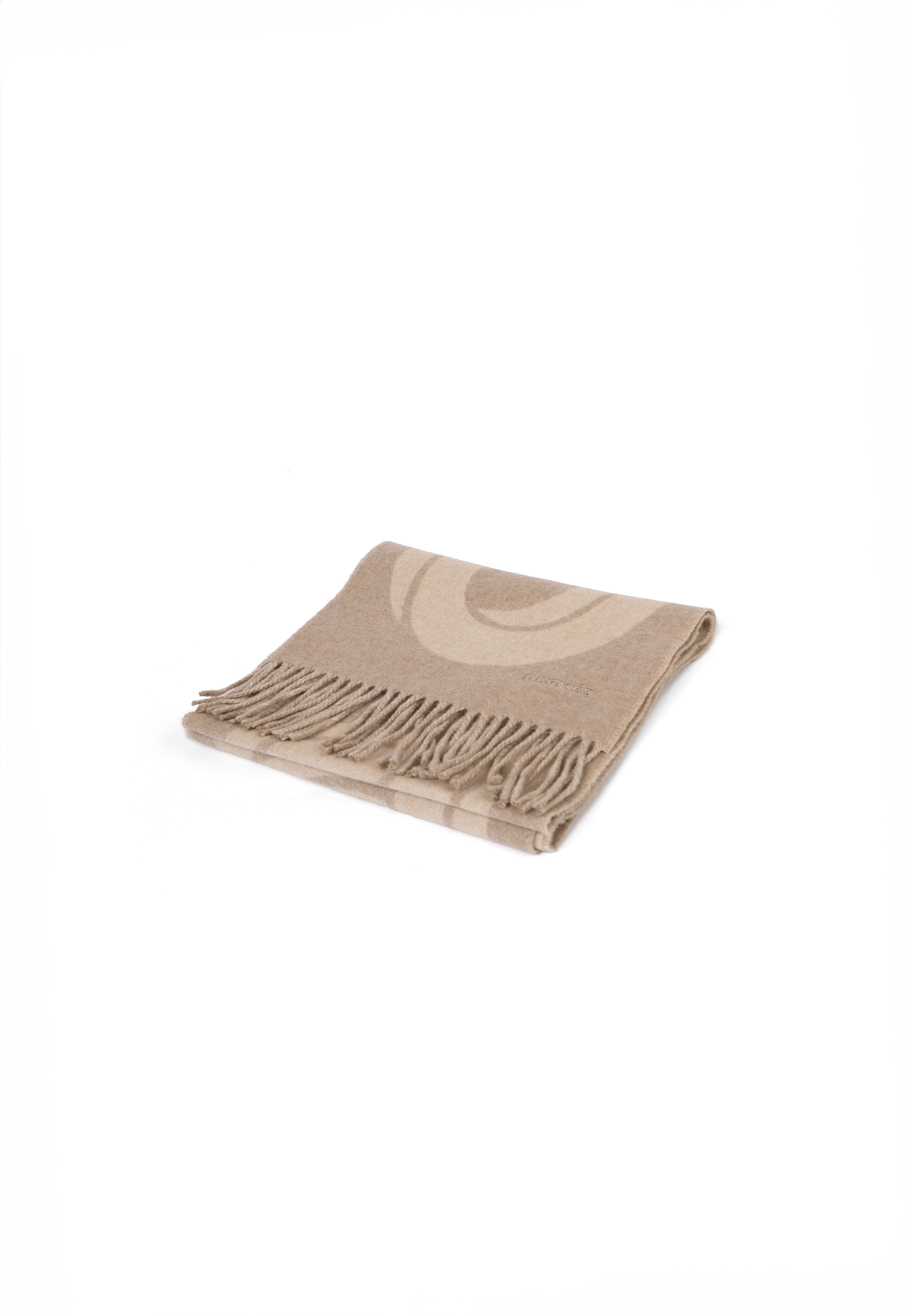 Hermes Beige Scarf