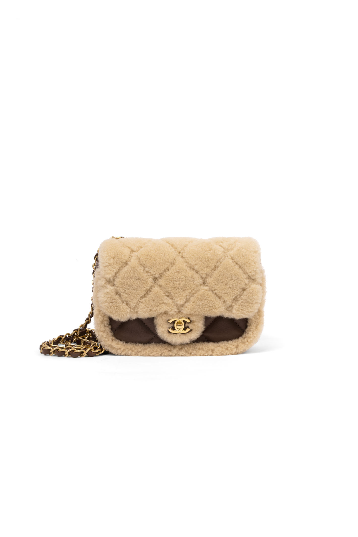 Chanel Shearling Teddy Flap Bag